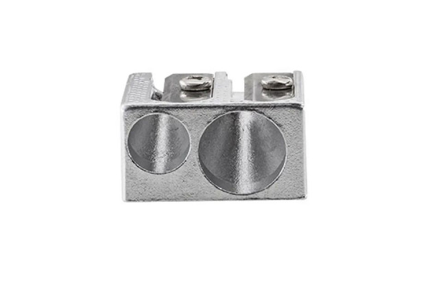 APONTADOR 2 FUROS DE METAL | BRW AP1298