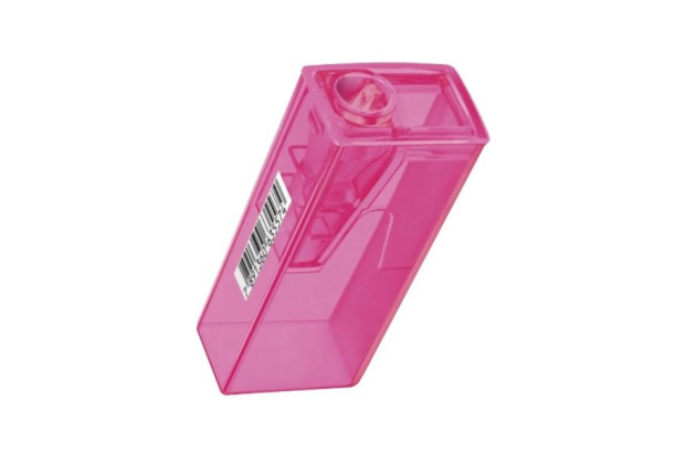 APONTADOR COM DEPOSITO ROSA FABER CASTELL