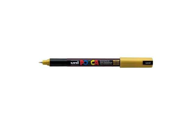 CANETA POSCA PC-1MR ROSA METALICO  PONTA EXTRAFINA 0,7MM | UNI-BALL