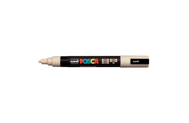 CANETA POSCA PC-5MR 1.8-2.5MM BEGE UNI-BALL