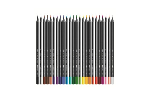 LÁPIS DE COR SUPERSOFT 24 CORES ECOLÁPIS FABER CASTELL