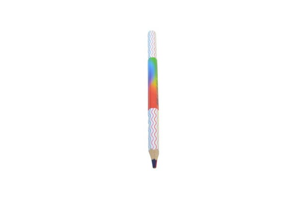 LAPIS DE COR BIG RAINBOW EM MADEIRA SEXTAVADO | BRW LP0001