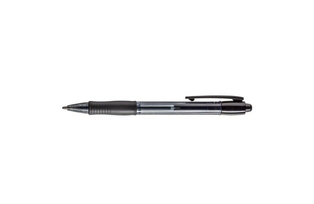 CANETA ESFEROGRÁFICA 1.6 SUPER GRIP PRETA RETRÁTIL PILOT