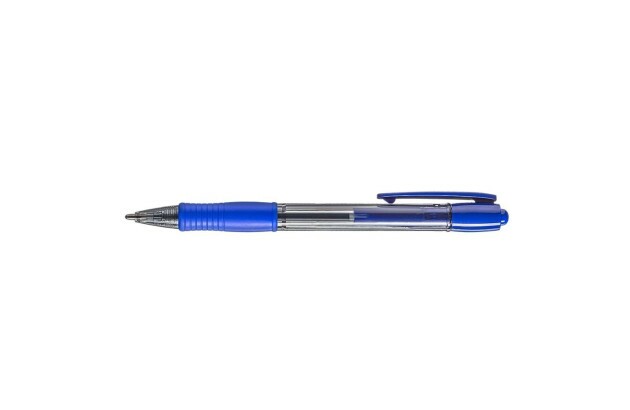 CANETA ESFEROGRÁFICA 1.6 SUPER GRIP AZUL RETRÁTIL PILOT