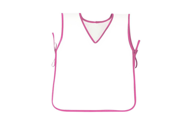 AVENTAL ESCOLAR LISO DETALHE AZUL DAC