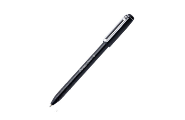 CANETA 0.7 PENTEL COM TAMPA IZEE PRETA BX457A