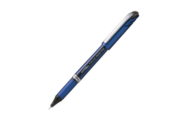 CANETA 0.5 PENTEL ENERGEL PRETA BLN25AX