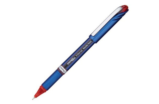 CANETA 0.5 ENERGEL VERMELHA BLN25BX PENTEL