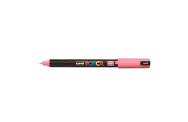 CANETA POSCA PC-1MR ROSA - PONTA EXTRAFINA 0,7MM | UNI-BALL