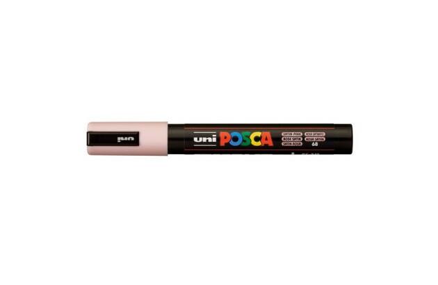 CANETA UNI POSCA PC-5M MEDIUM ROSA CETIM