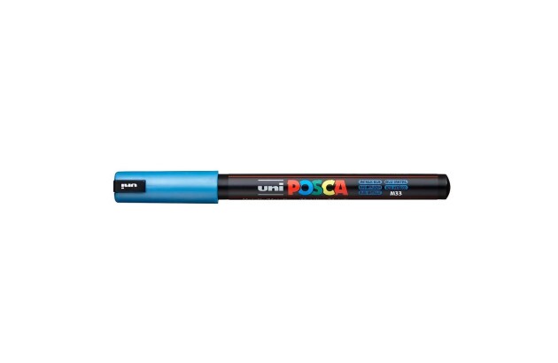 CANETA POSCA PC-1MR VERMELHA - PONTA EXTRAFINA 0,7MM | UNI-BALL