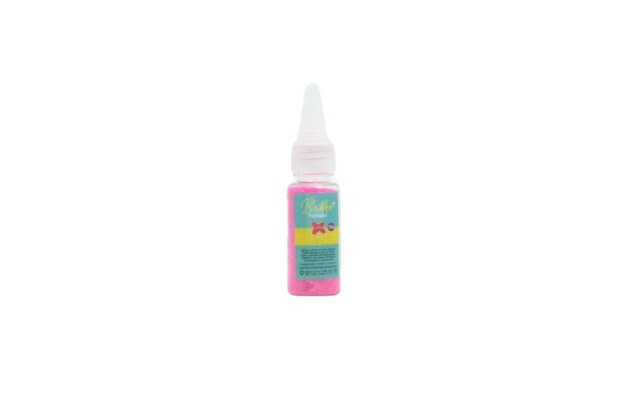 GLITTER EM BISNAGA ROSA NEON 15G 7054 MAKE+