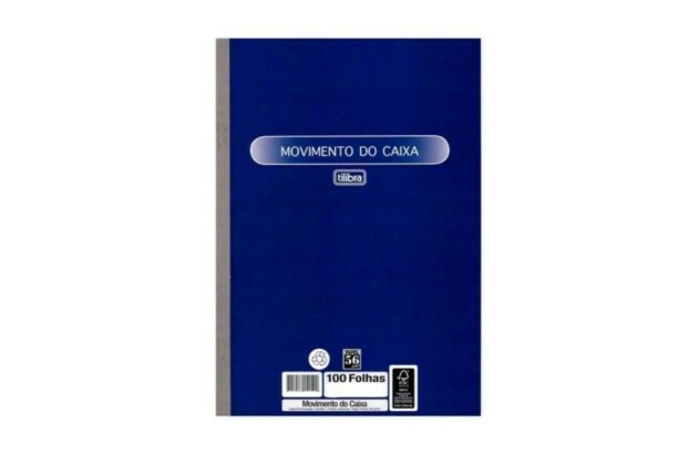 MOVIMENTO DO CAIXA GRANDE 100 FOLHAS 56G/M² 206X310MM | TILIBRA