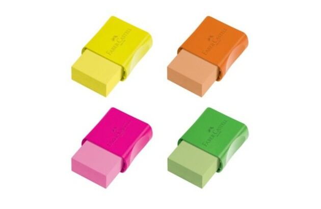 BORRACHA FC MAX NEON FABER CASTELL