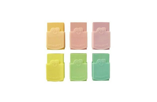 BORRACHA PLASTICA COLOR PASTEL TREND CORES 72203 LEO&LEO