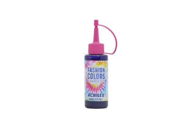TINTA TECIDO AQUARELA SILK 60ML FASHION COLORS AZUL TURQUESA 501 ACRILEX 4560