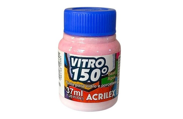 TINTA VITRO 150° 37ML TUTTI-FRUTTI 909 BASE DE ÁGUA - UNIDADE | ACRILEX 1140