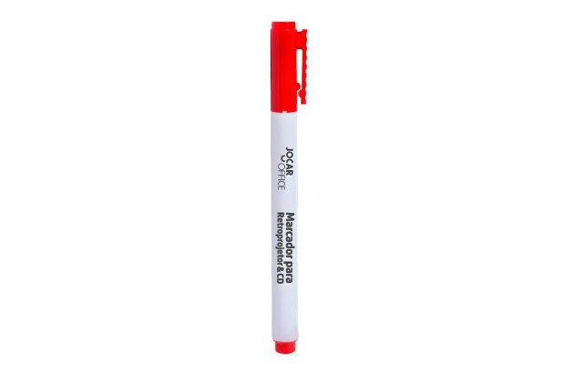 MARCADOR PARA CD E RETROPROJETOR VERMELHO 2MM JOCAR 96079