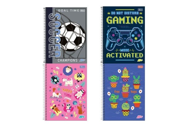 CADERNO DE CALIGRAFIA CAPA DURA COSTURADO 40 FOLHAS D+ 187X245MM - UNIDADE | TILIBRA