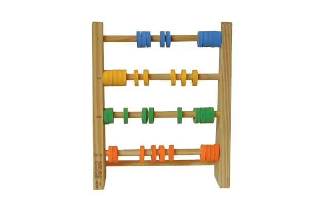 BRINQUEDO EDUCATIVO ABACO FECHADO EM EVA 40 ARGOLAS 30.03 JOTT PLAY