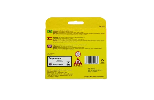 GIZÃO DE CERA 12 CORES 90G KOALA DELTA - 0024