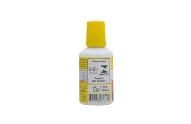 CORRETIVO LIQUIDO 18ML BRANCO BASE DE ÁGUA ACRILEX 1518