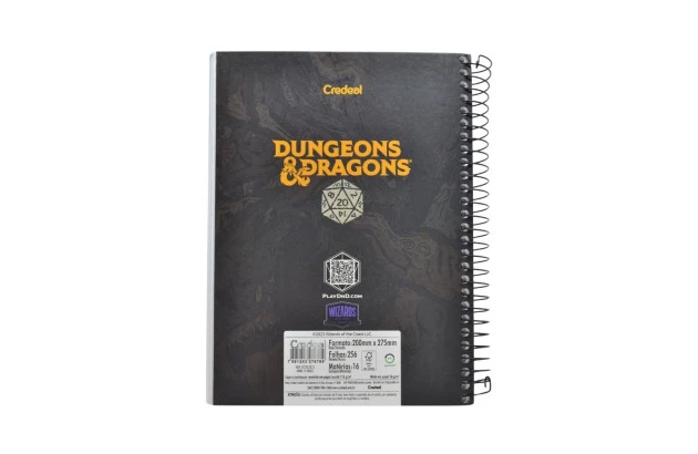 CADERNO UNIVERSITÁRIO 16 MATÉRIAS CAVERNA DO DRAGÃO CREDEAL