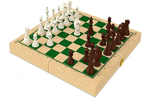 JOGO XADREZ ESCOLAR EM MADEIRA XALINGO