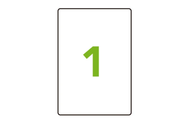 ETIQUETA ADESIVA A4 1 288,5X200MM 25 FOLHAS BRANCA - IMPRESSORA INJET OU LASER  | COLACRIL CA4259