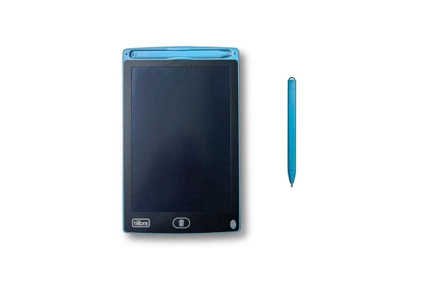 LOUSA MÁGICA DIGITAL TELA LCD 8.5 POLEGADAS ESCRITA COLORIDA TILIBRA