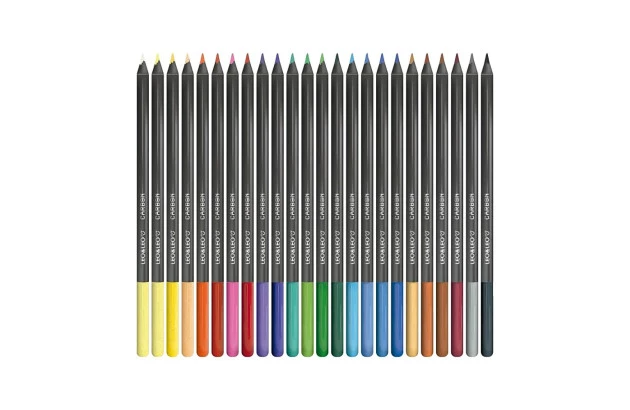 LÁPIS DE COR 24 CORES CARBON LINE REDONDO LEO&LEO - 4431