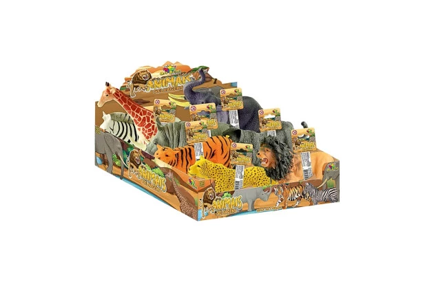BRINQUEDO ANIMAIS SELVAGENS 15CM ART BRINK