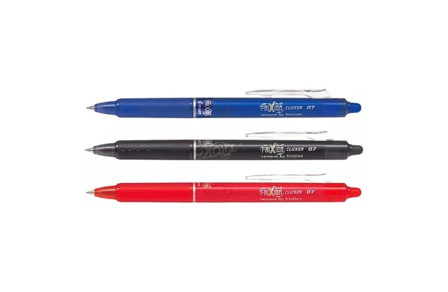 CANETA ESFEROGRÁFICA 0.7 APAGÁVEL FRIXION BALL 3 CORES EDIÇÃO ESPECIAL SAMURAI KIZUNA