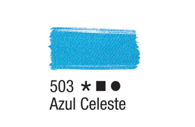 TINTA PARA TECIDO FOSCA 37ML AZUL CELESTE 503 ACRILEX 4140