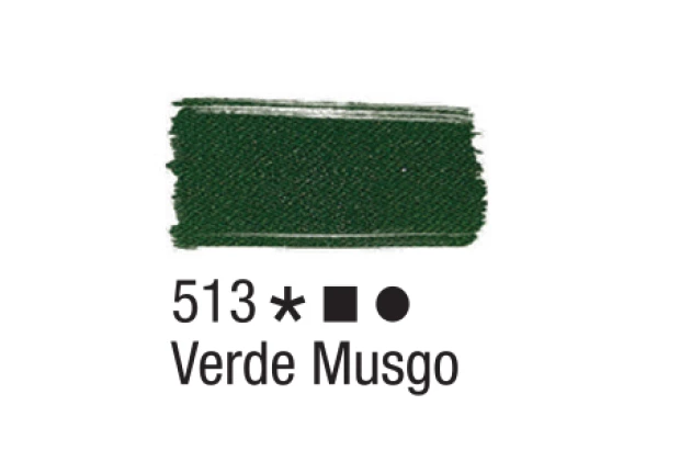 TINTA PARA TECIDO FOSCA 37ML VERDE MUSGO 513 ACRILEX 4140