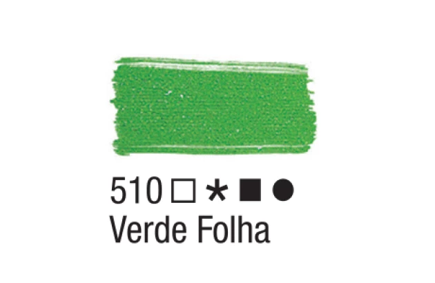 TINTA PARA TECIDO FOSCA 37ML VERDE FOLHA 510 ACRILEX 4140