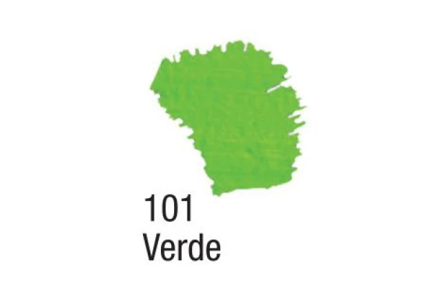 TINTA ACRÍLICA FOSCA NEON 60ML VERDE 101 - ACABAMENTO FLUORESCENTE | ACRILEX 3960
