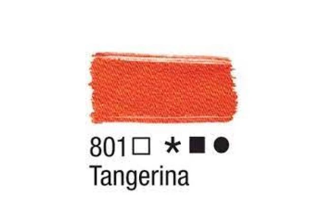 TINTA PARA TECIDO FOSCA 37ML TANGERINA 801 ACRILEX 4140