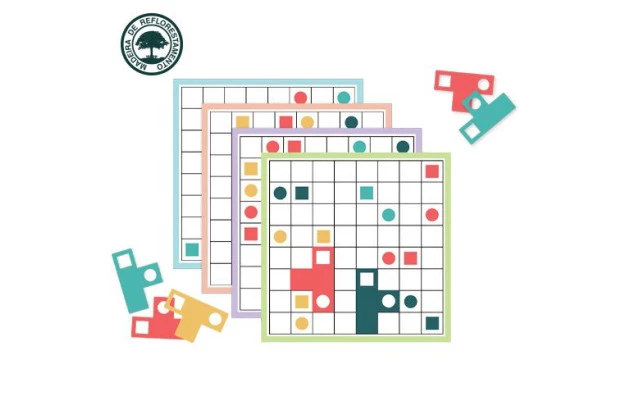 BRINQUEDO EDUCATIVO ENCAIXA FORMAS EM MADEIRA +3 ANOS - EDUCA PLAY | LINHA INCLUSIVA