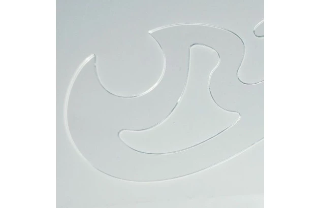 CURVA FRANCESA 22 X 9CM MODELO 1110 - TRIDENT