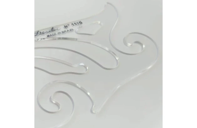 CURVA FRANCESA 25 X 11CM MODELO 1119 - TRIDENT