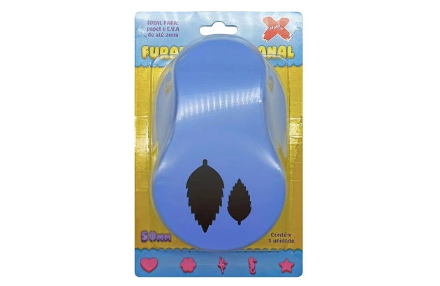 PERFURADOR DE PAPEL E EVA 50MM FOLHAS 12056 MAKE+
