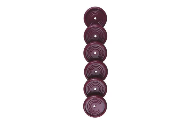 DISCOS CADERNO INTELIGENTE GRANDE COM ELASTICOS VINHO BORDO CI312035