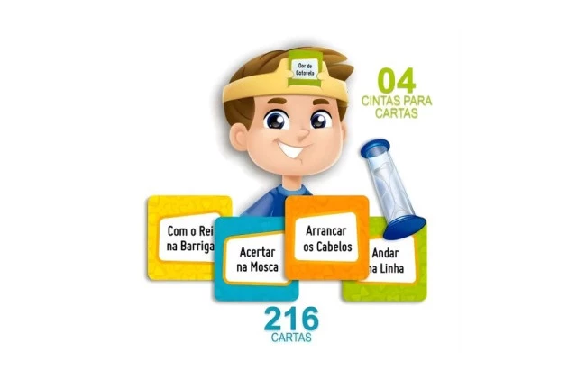 JOGO FAZENDO MÍMICAS ACIMA DE 8 ANOS - PAIS E FILHOS 987