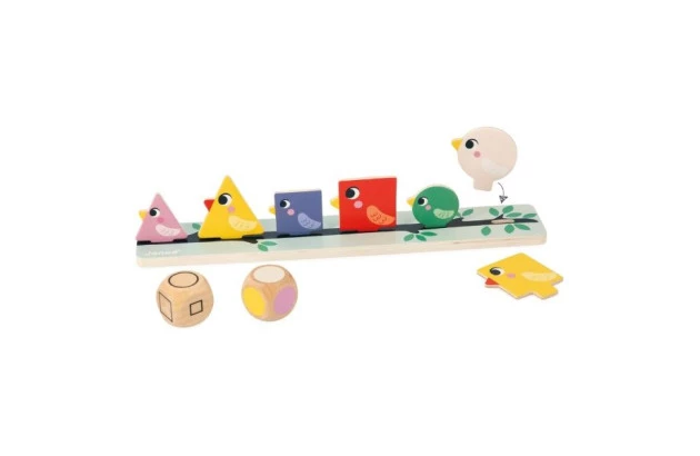 BRINQUEDO PASSAROS ACIMA DE 2 ANOS JANOD