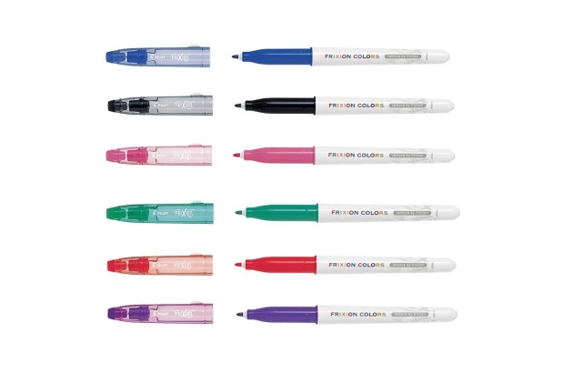 CANETA HIDROGRÁFICA APAGÁVEL FRIXION COLORS 6 CORES PILOT