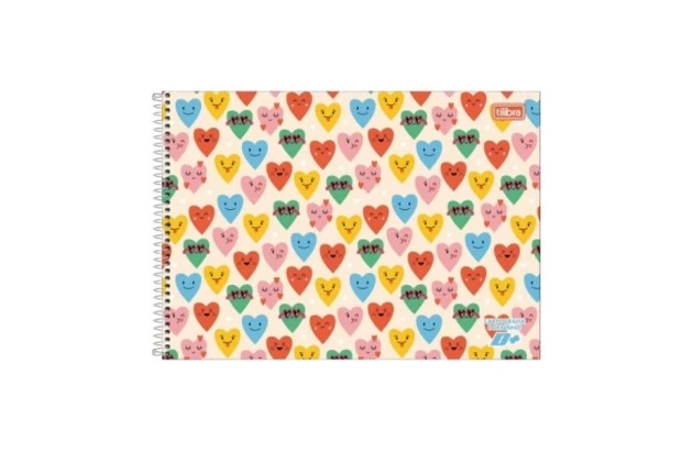 CADERNO UNIVERSITÁRIO 10 MATÉRIAS 160 FOLHAS CAPA DURA PEPPER MASCULINO TILIBRA