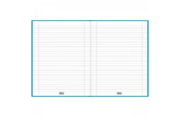 CADERNO DE CALIGRAFIA CAPA DURA COSTURADO 96 FOLHAS D+ AZUL 200X275MM - UNIDADE | TILIBRA