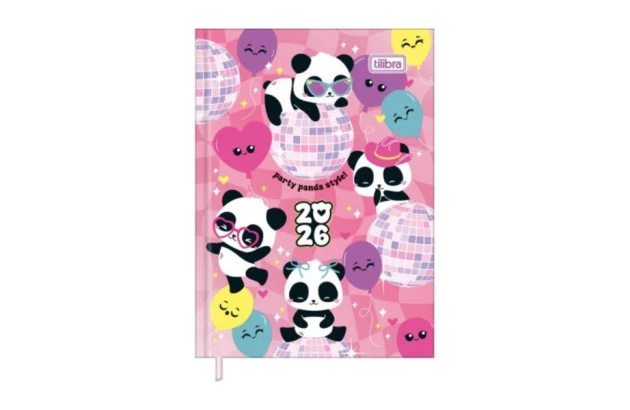 AGENDA BROCHURA CAPA DURA M1 LOVELY FRIEND 2026 TILIBRA
