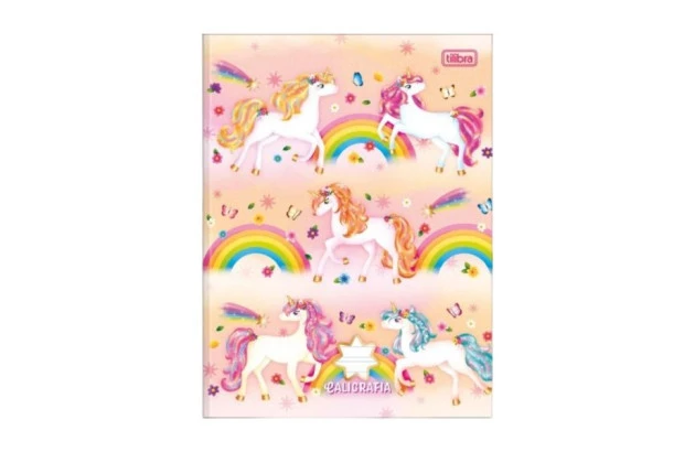 CADERNO DE CALIGRAFIA CAPA DURA COSTURADO 40 FOLHAS BLINK 187X245MM - UNIDADE | TILIBRA